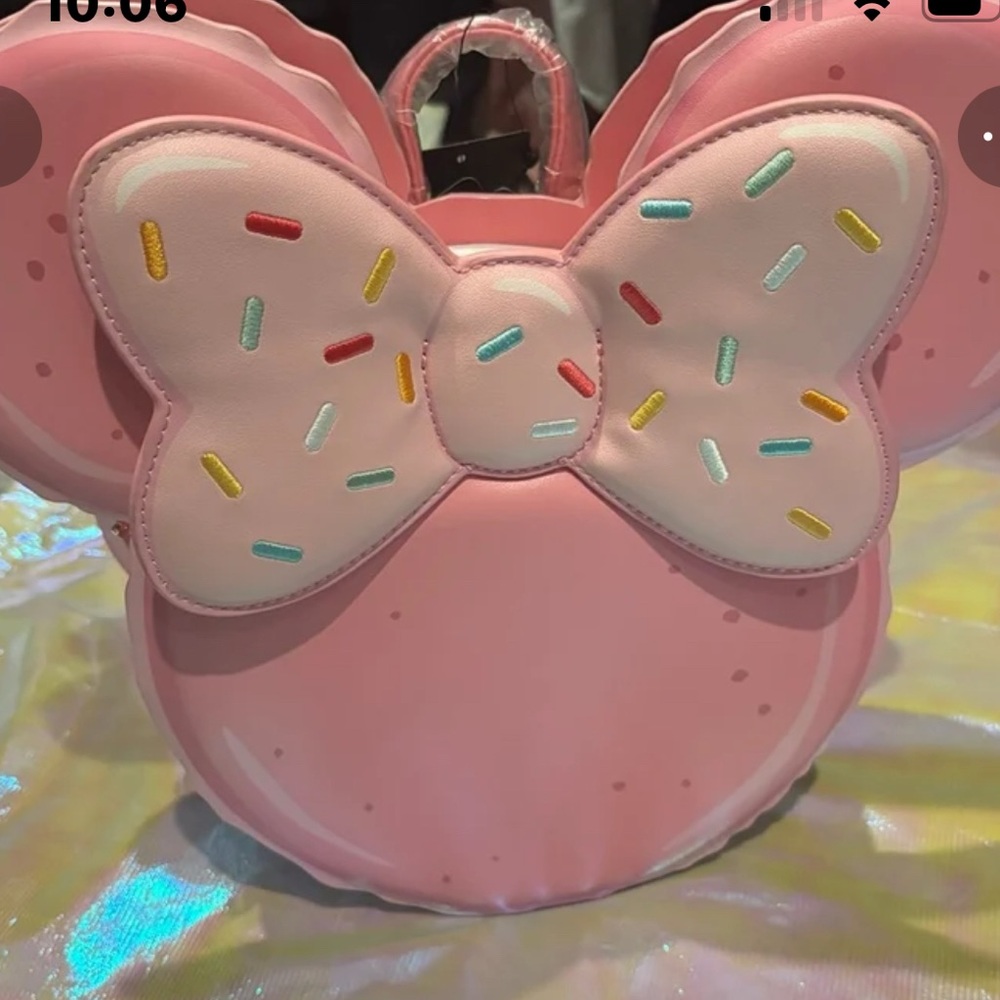 Minnie Pink Bow  Backpack